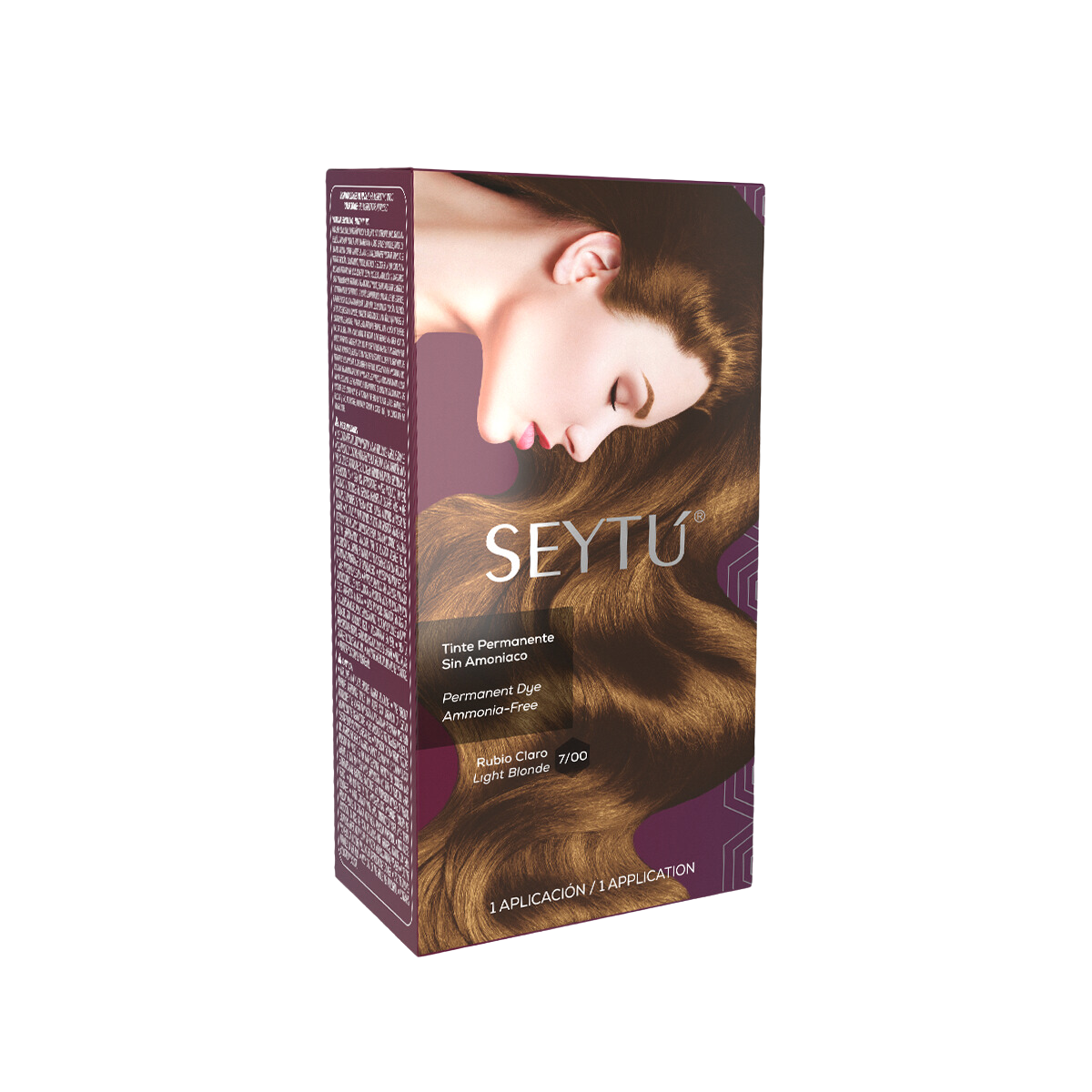 Tinte Permanente sin Amoniaco Rubio Claro